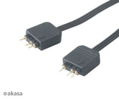 Akasa - aRGB LED razdelilnik, 3-pinski 2 kosa