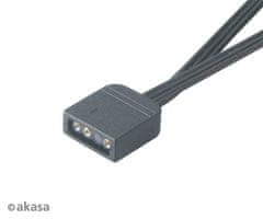 Akasa - aRGB LED razdelilnik, 3-pinski 2 kosa