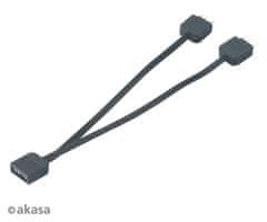 Akasa - aRGB LED razdelilnik, 3-pinski 2 kosa