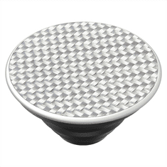 PopSockets PopTop Gen.2, kovinska vlakna, aluminizirana steklena vlakna, zamenljiv vrh