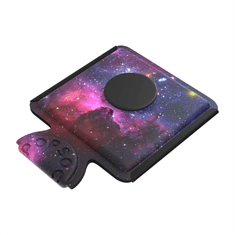 PopSockets PopThirst, držalo za pločevinke/kontejner, z vgrajenim ročajem PopGrip Gen. 2, Blue Nebula