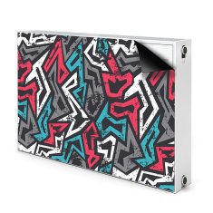 tulup.si Pokrov za radiator PVC Grafiti 90x60 cm