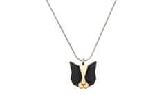 BeWooden ženske dřevěný obesek na vratu Black Cat Pendant univerzalna