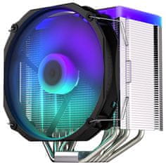 Endorfy CPU hladilnik Fortis 5 ARGB / 140mm ventilator / 6 toplotnih cevi / PWM / nanoreset krmilnik / za Intel in AMD