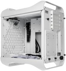 BitFenix Prodigy M 2022 / mATX / 1x60mm +1x120mm / 2xUSB 3.0 / kaljeno steklo / bela