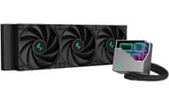 DEEPCOOL Vodni hladilnik LT720 / 3x120 mm ventilator / ARGB / Intel in AMD