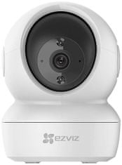 EZVIZ IP kamera H6C 2K+/ notranja/ Wi-Fi/ 4Mpix/ 4mm objektiv/ H.265/ IR osvetlitev do 10m/ bela