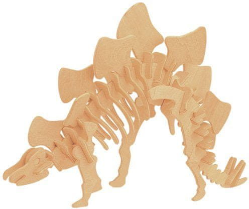 Lesena igrača, WCK 3D sestavljanka Stegosaurus majhna