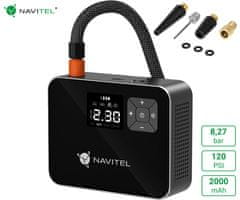 Navitel AIR 15 AL brezžična zračna tlačilka, 120PSI/8.27bar + torba