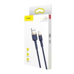 BASEUS Baseus Cafule Lightning kabel 1,5A 2 m (zlati + temno modri)