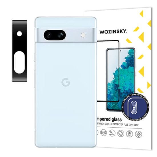 WOZINSKY 9H kaljeno steklo za Google Pixel 7a Steklo za celotno kamero