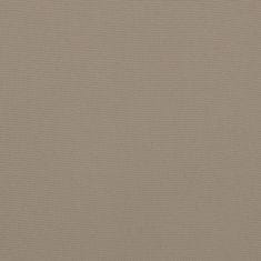 Vidaxl Blazine za vrtne stole 2 kosa taupe 120x50x3 cm blago