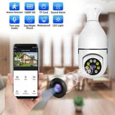 Cool Mango Bulby - žarnica Wifi kamera - varnostna kamera, nadzorna kamera, pametna kamera