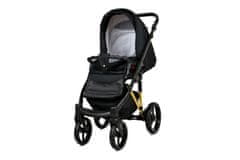 Babylux Onyx UZO 3v1 | Kombinirani Voziček kompleti | Otroški voziček + Carrycot + Avtosedežem