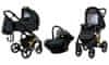 Onyx UZO 3v1 | Kombinirani Voziček kompleti | Otroški voziček + Carrycot + Avtosedežem