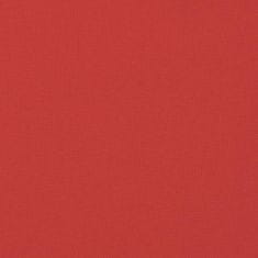 Vidaxl Blazina za vrtno klop rdeča 100x50x3 cm oxford tkanina