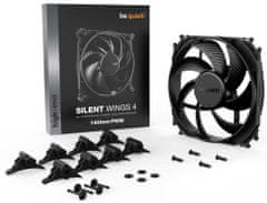 Be quiet! Bodite tiho! / Ventilator Silent Wings 4 / 140 mm / PWM / 4-pin / 13,6 dBA