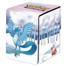 Pokémon UP: GS Frosted Forest - Usnjena škatla za kartice s flipboxom