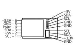 Tinycontrol senzor temperature, vlage in barometrski senzor BME280 za krmilnik LAN v3