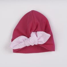 NEW BABY Za dekleta črte turban - 80 (9-12m)