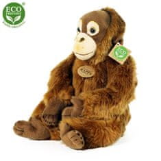 Plišasta opica orangutan 27 cm EKOLOŠKO PRIJAZNO