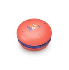 Energy Sistem Lol&Roll Pop Kids Speaker Orange, 5W prenosni Bluetooth zvočnik s funkcijo omejevanja moči