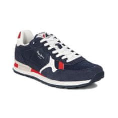 Pepe Jeans Čevlji mornarsko modra 42 EU Brit Man Heritage Navy