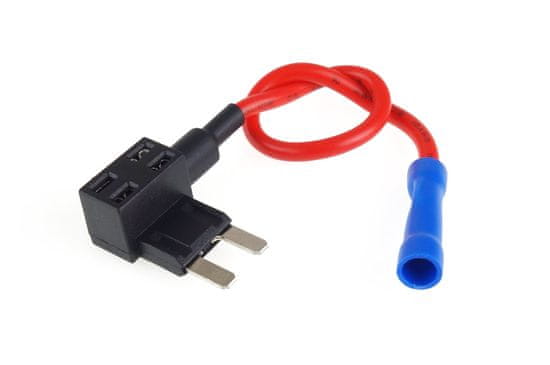 AMIO adapter za varovalke dodatna varovalka bypass mini 20a amio-02333