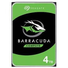 Seagate HDD BarraCuda 3,5" 4TB - 5400 vrtljajev na minuto/SATA-III/256MB