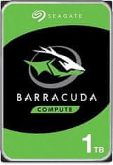 Seagate HDD BarraCuda 2,5" 1TB - 5400 vrtljajev na minuto/SATA-III/128MB