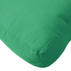 Vidaxl Blazina za kavč iz palet zelena 70x70x12 cm