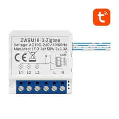 Avatto ZigBee ZWSM16-W3 TUYA inteligentno stikalo za vtičnice