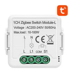 Avatto ZigBee N-LZWSM01-1 Pametno stikalo TUYA brez nevtralnih elementov