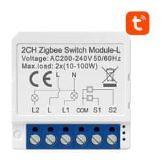 Avatto ZigBee Avatto LZWSM16-W2 Inteligentno stikalo za vtičnice TUYA brez nevtralnih elementov