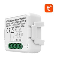 slomart pametni zigbee zatemnilnik svetlobe avatto n-zdms01-1 tuya