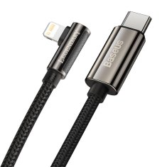 BASEUS Usb-c do strele kotni kabel baseus legenda, pd, 20w, 1m (črn)