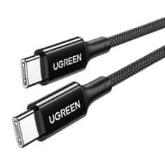 Ugreen ugreen kabel usb-c do usb-c 15276, 1,5 m (črn)