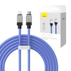 BASEUS baseus kabel za hitro polnjenje z vmesnikom USB-c na strelo coolplay series 20w 2m (vijolična)