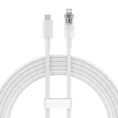 BASEUS Kabel hitro napajalnik Baseus USB-C do Lightning Explorer Series 2m, 20W (biały)