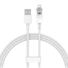 BASEUS Kabel hitro napajalni Sm Baseus Explorer USB do Lightning 2.4A 1M (Biały)