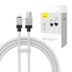 BASEUS baseus kabel za hitro polnjenje iz USB-a na strelo coolplay series 2.4a 1m (bela)