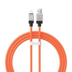 BASEUS baseus kabel za hitro polnjenje z vmesnikom usb-a na strelo coolplay series 2.4a 1m (oranžna)