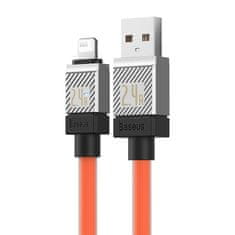 BASEUS baseus kabel za hitro polnjenje z vmesnikom usb-a na strelo coolplay series 2.4a 1m (oranžna)