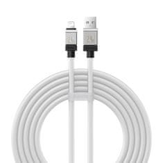 BASEUS baseus usb-a na lightning kabel za hitro polnjenje coolplay series 2m, 2,4a (bela)