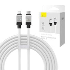 BASEUS baseus kabel za hitro polnjenje USB-c s strelo coolplay series 20w 2m (bela)