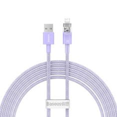 BASEUS Kabel za hitro polnjenje Baseus USB-A z Lightning Explorer Series 2 m, 2,4 A (vijolična)