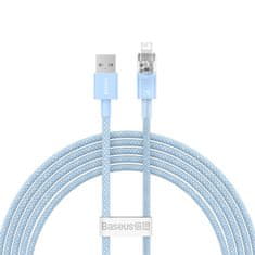 BASEUS Kabel za hitro polnjenje Baseus USB-A z Lightning Explorer Series 2 m, 2,4 A (modri)