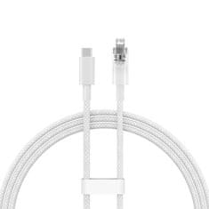 BASEUS Kabel za hitro polnjenje Baseus USB-C na Lightning Explorer Series 1m, 20W (bel)