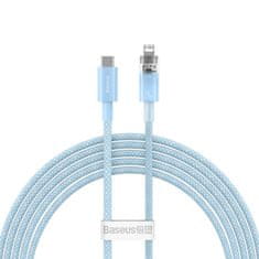 BASEUS Kabel za hitro polnjenje Baseus USB-C na Lightning Explorer Series 2m, 20W (modri)