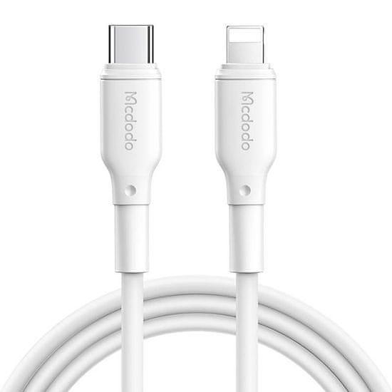 Mcdodo kabel usb-c lightning mcdodo ca-7290, 1.2m (biały)